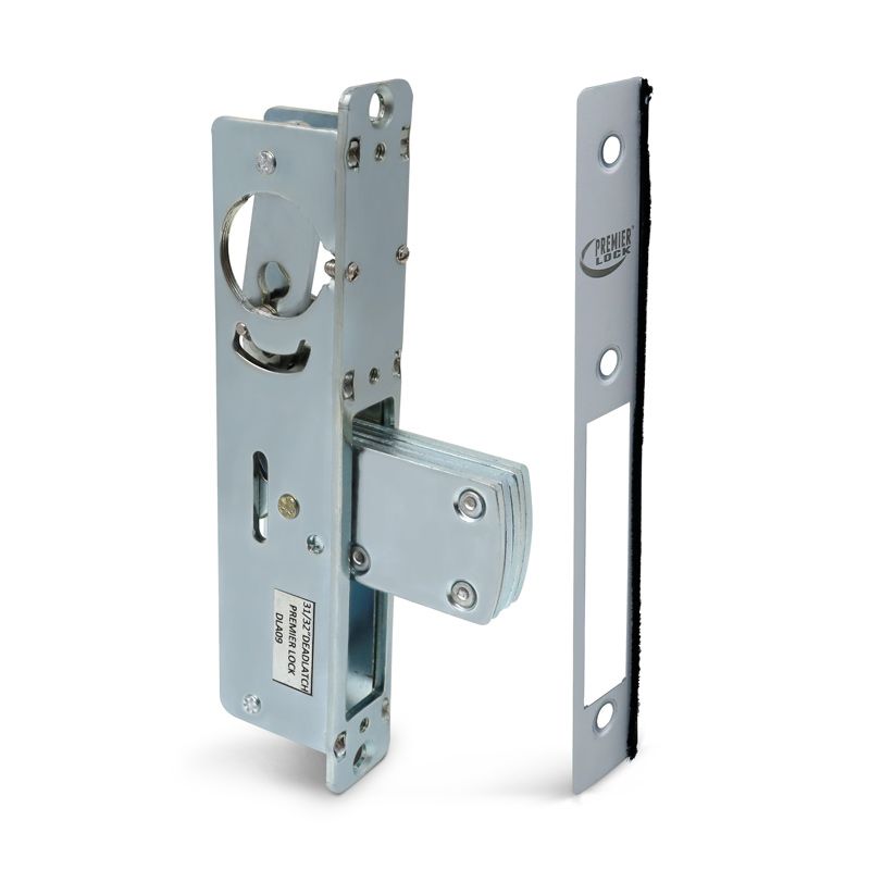 1-1/8 in. Aluminum Deadlock Function Mortise Lock 1-1/8 in. Aluminum Deadlock Function Mortise Lock