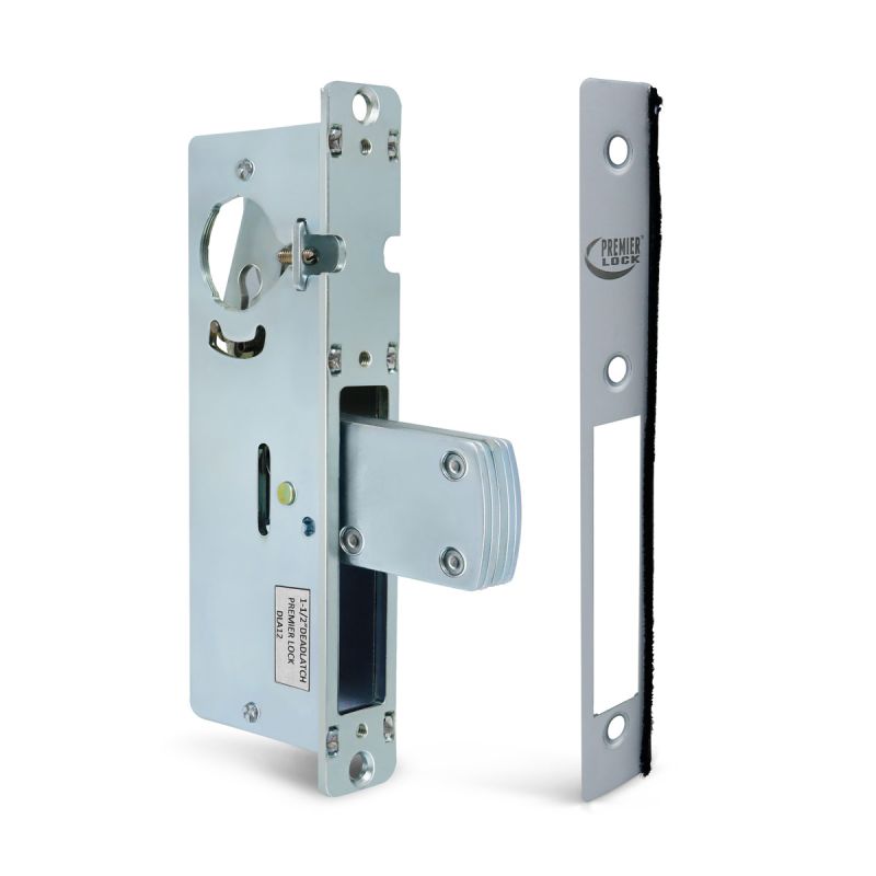 Commercial Storefront Deadbolt Narrow Stile Mortise Lock-Aluminum