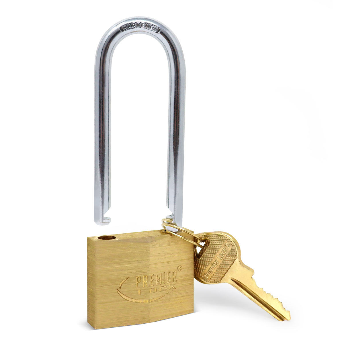 Solid Lock Solid Brass Padlocks-Polished - Diamond Design